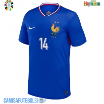 Camisa de time de futebol França Adrien Rabiot #14 Replicas 1º Equipamento Europeu 2024 Manga Curta